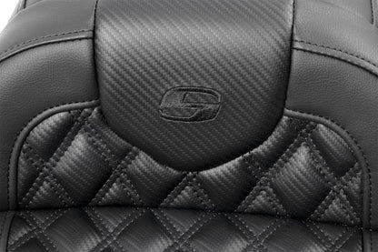 SADDLEMEN RoadSofaT Seat - without Backrest - Lattice Stitch 823-07-20600
