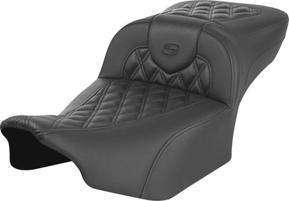 SADDLEMEN RoadSofaT Seat - without Backrest - Carbon Fiber - Extended 823-07-20700