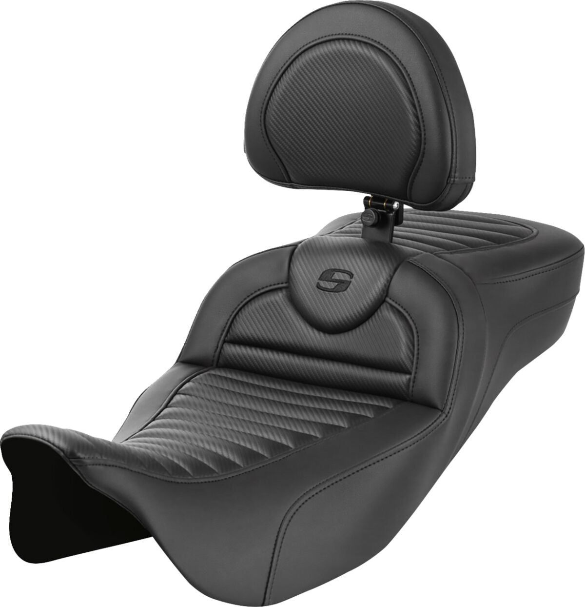 SADDLEMEN SEAT ROADSOFA TR CF EXT RCH W/ DRIVER BR 808-07B-205B0