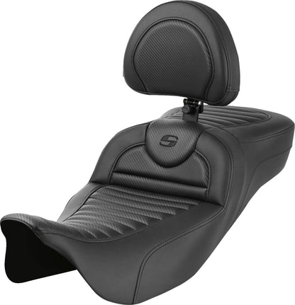 SADDLEMEN SEAT ROADSOFA TR CF EXT RCH W/ DRIVER BR 808-07B-205B0
