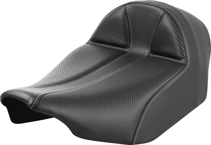 SADDLEMEN Dominator Solo Seat - Carbon Fiber - Extended Reach - FL 823-07E-0042