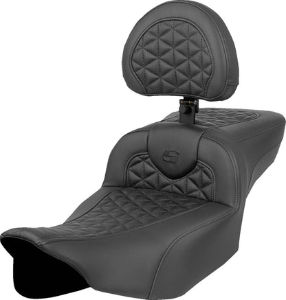 SADDLEMEN SEAT ROADSOFA TG EXTENDED REACH W/DRIVER BACKREST 823-07-211B0