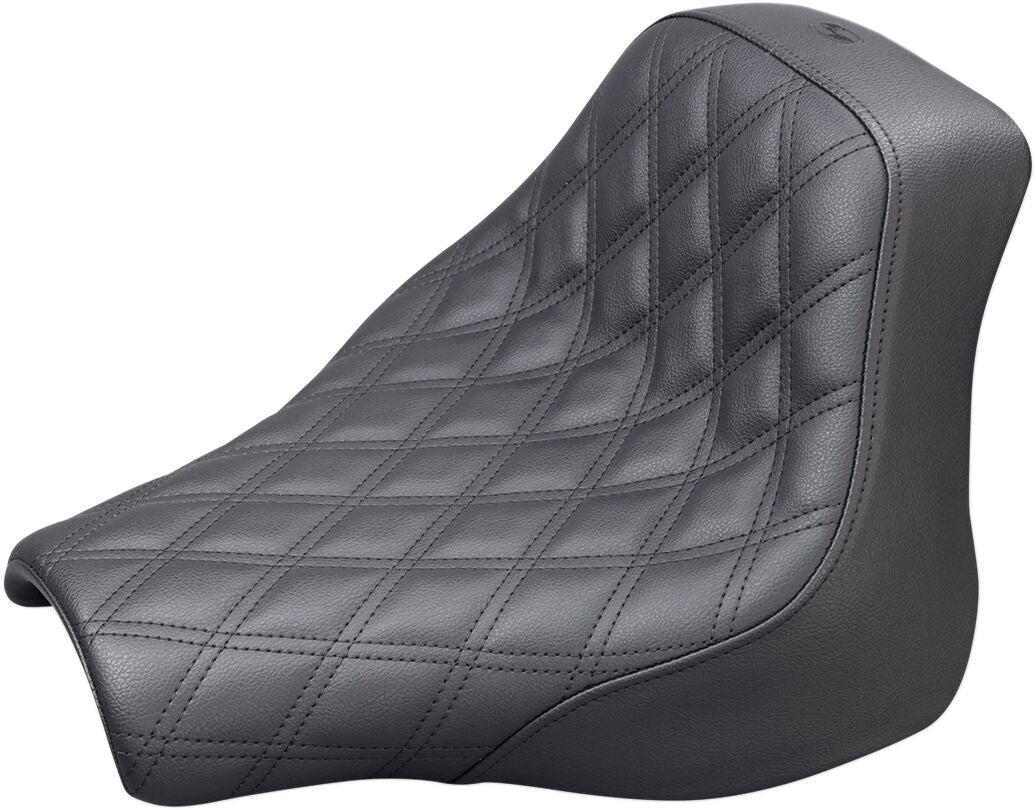 SADDLEMEN SEAT SOLO RENEGADE LS LATTICE BLACK 818-28-002LS