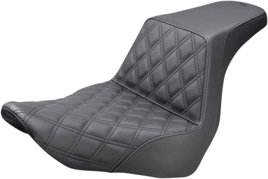 SADDLEMEN SEAT LS-STEP UP DRIVER LATTICE BLACK 818-29-172