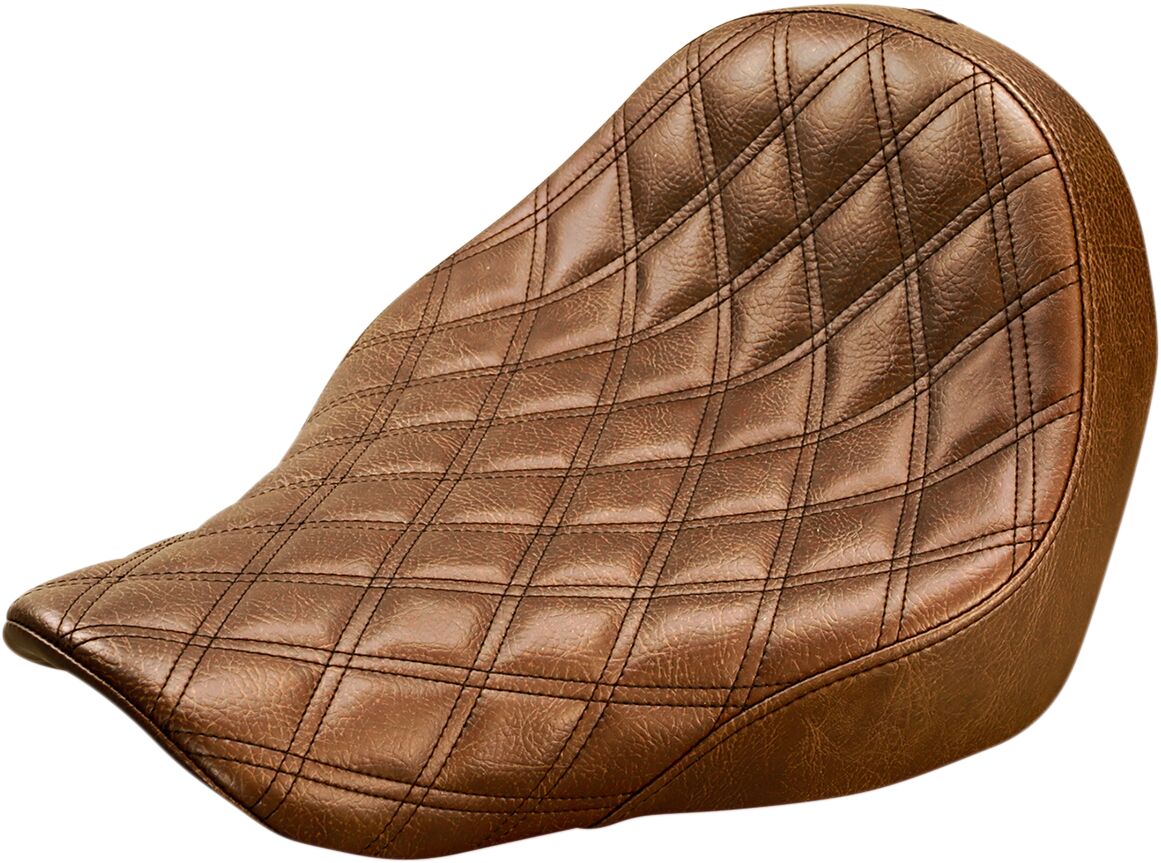 SADDLEMEN SEAT SOLO RENEGADE LS LATTICE BROWN 818-29-002BLS