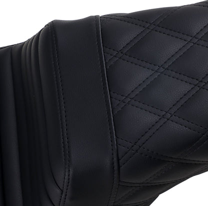 SADDLEMEN SEAT STEPUP TR & LS BLCK 806-04-176