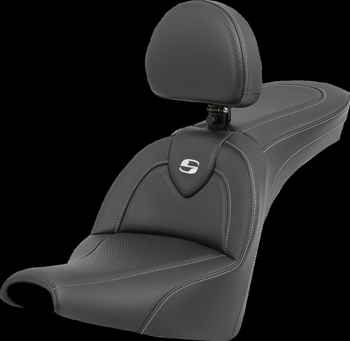 SADDLEMEN SEAT ROADSOFA CF WITH BACKREST 818-30-185BR