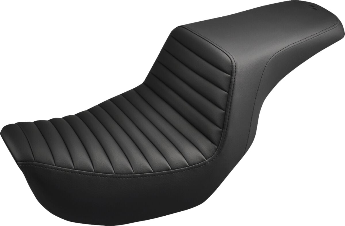 SADDLEMEN 2-UP SEAT STEP UP FRONT|REAR SADDLEHYDET|SADDLEGELT BLACK 806-04-171