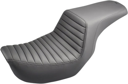 SADDLEMEN 2-UP SEAT STEP UP FRONT|REAR SADDLEHYDET|SADDLEGELT BLACK 806-04-171