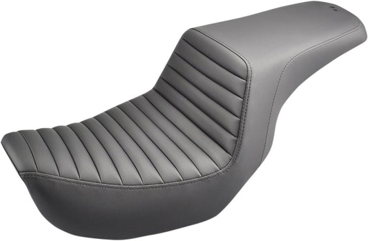 SADDLEMEN 2-UP SEAT STEP UP FRONT|REAR SADDLEHYDET|SADDLEGELT BLACK 806-04-171
