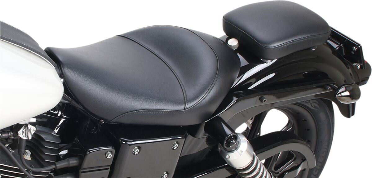 SADDLEMEN SOLO PILLION PAD S3 REAR SADDLEHYDET|SADDLEGELT BLACK SA1017