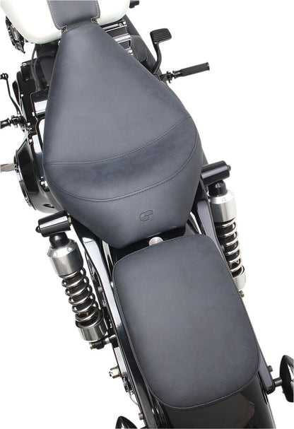 SADDLEMEN SOLO PILLION PAD S3 REAR SADDLEHYDET|SADDLEGELT BLACK SA1020