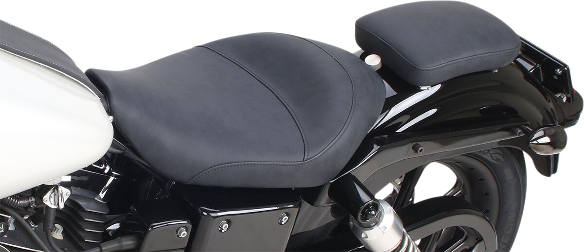 SADDLEMEN SOLO PILLION PAD S3 REAR SADDLEHYDET|SADDLEGELT BLACK SA1020