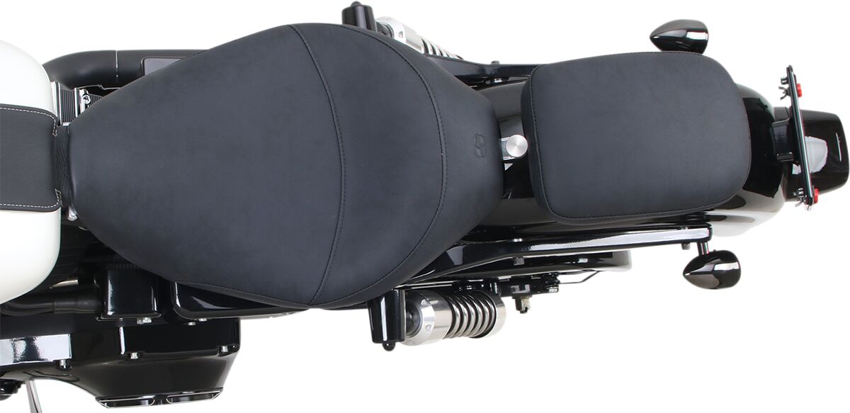 SADDLEMEN SOLO PILLION PAD S3 REAR SADDLEHYDET|SADDLEGELT BLACK SA1020