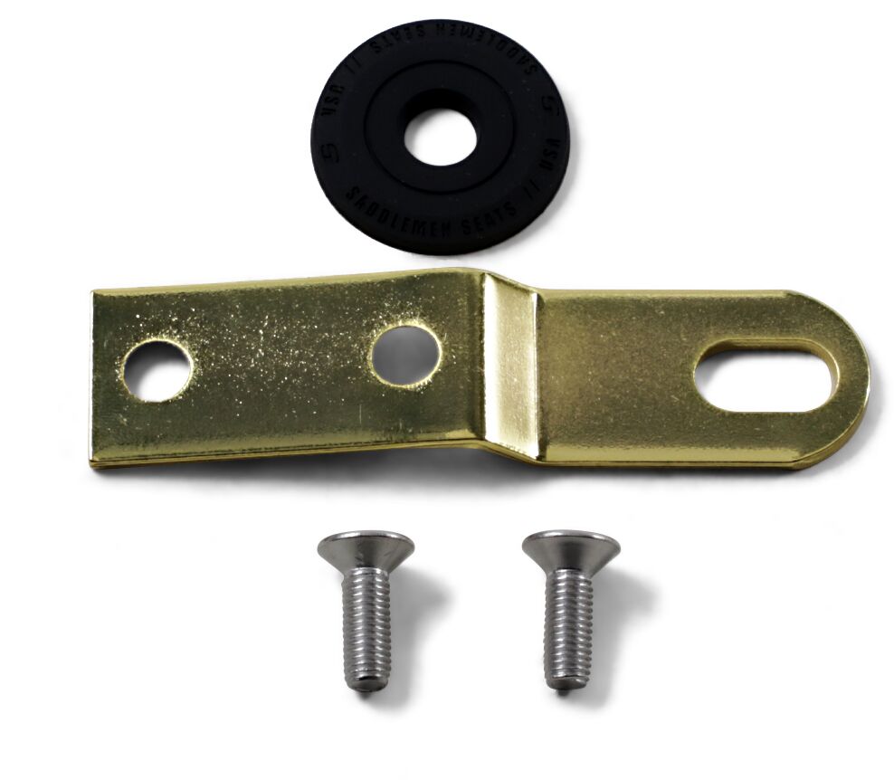SADDLEMEN BRACKET SEAT GOLD 1/4-28 10545GOB