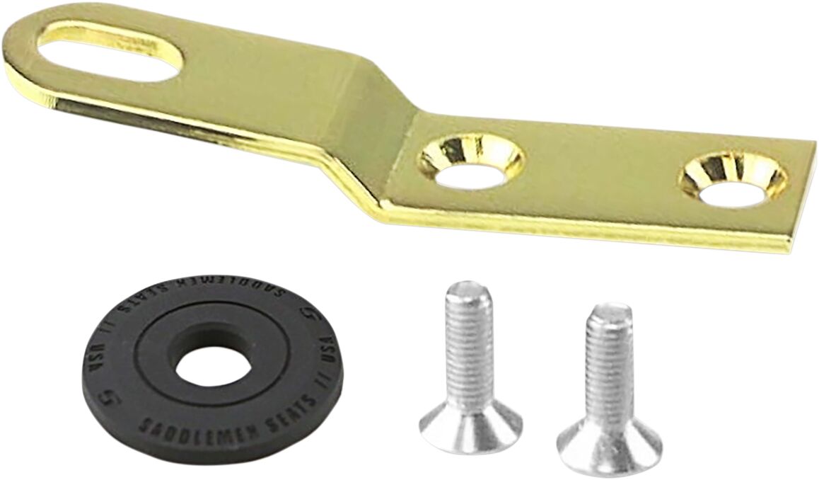 SADDLEMEN BRACKET SEAT GOLD 1/4-28 10545GOB