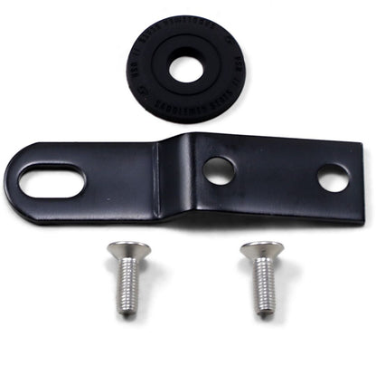 SADDLEMEN BRACKET SEAT BLACK 1/4-28 10545BB