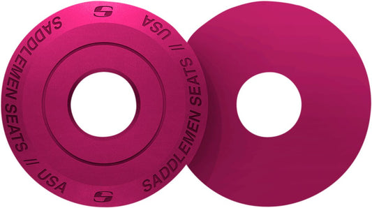 SADDLEMEN SEAT FENDER WASHER PINK 14707PK