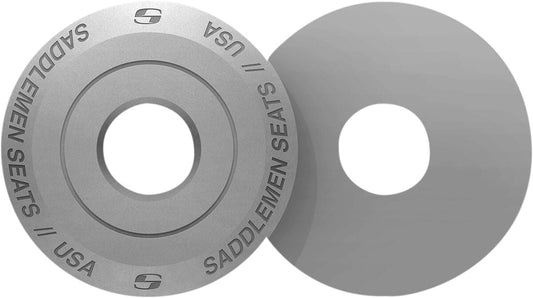 SADDLEMEN SEAT FENDER WASHER SILVER 14707SR