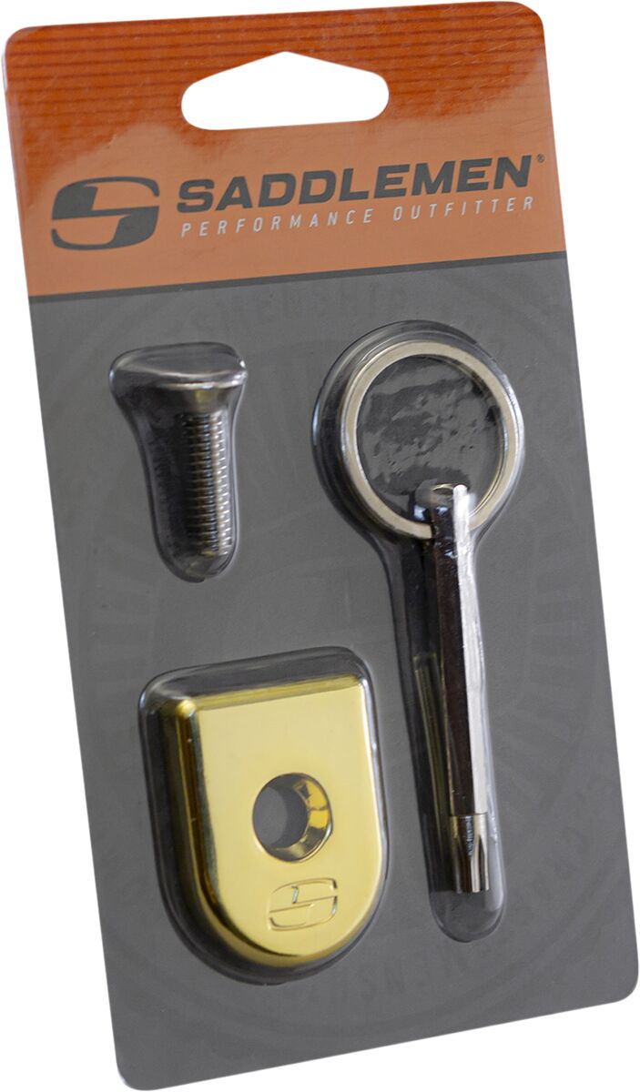 SADDLEMEN SCREW SEAT SECURITY GOLD 8911GO
