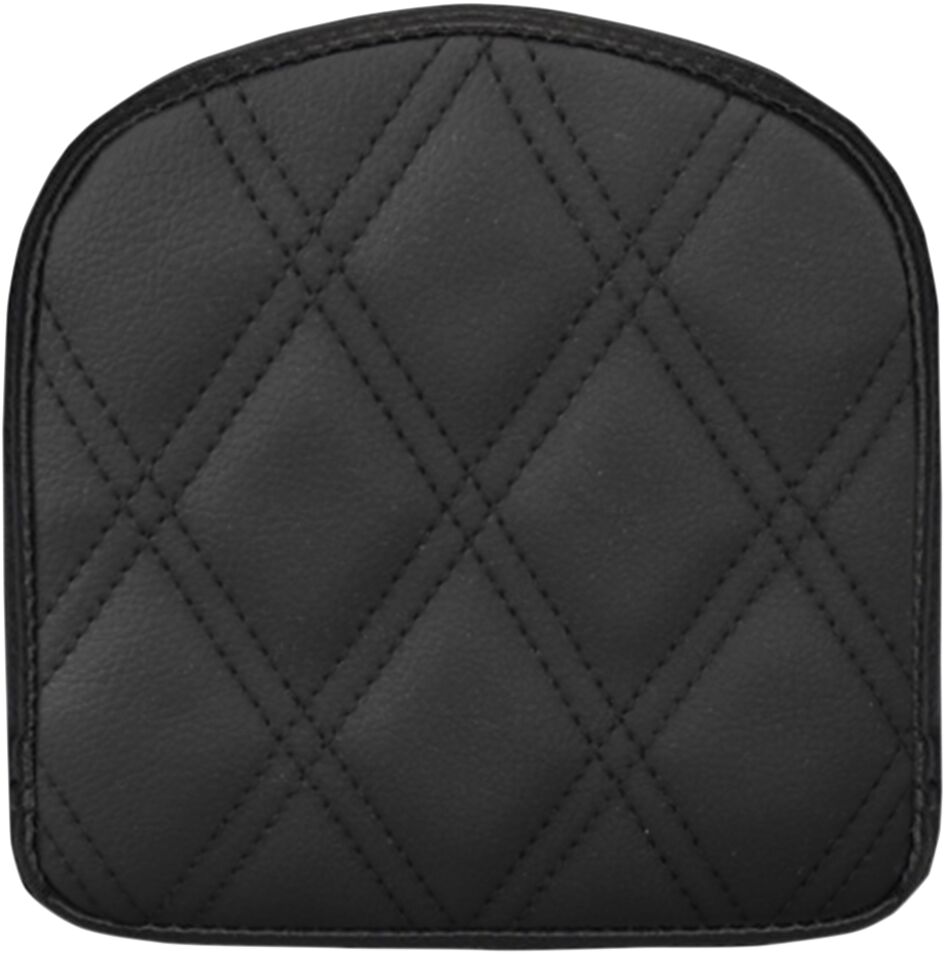 SADDLEMEN SISSY BAR PAD EXPLORERT LS REAR VINYL PLAIN BLACK 040843