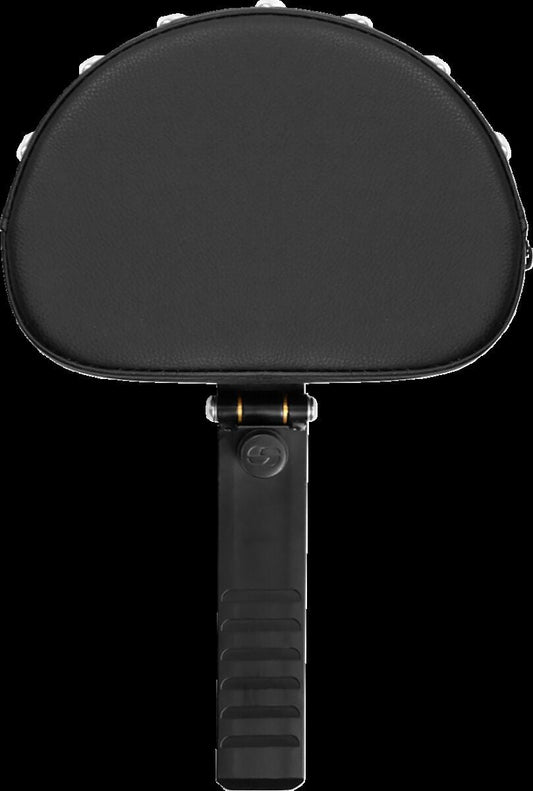 SADDLEMEN BACKREST BLACK STUDDED 15708R