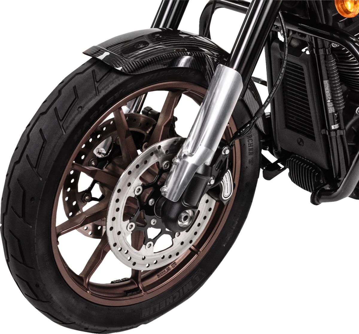 SADDLEMEN BRACKET FENDER ADAPTERS BILLET FXLRS/T M-8-0001