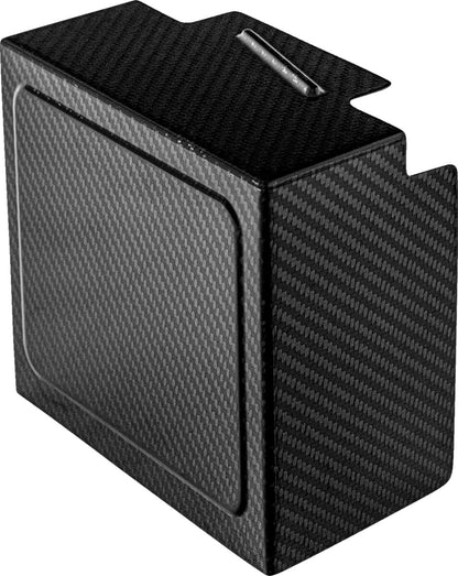 SADDLEMEN COVER BATTERY CARBON FIBER GLOSS CF-899-04-002
