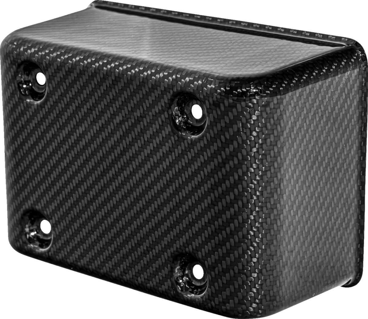 SADDLEMEN COVER FUSE BOX CARBON FIBER GLOSS CF-899-04-003