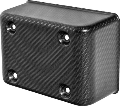 SADDLEMEN COVER FUSE BOX CARBON FIBER MATTE CF-899-04-003M