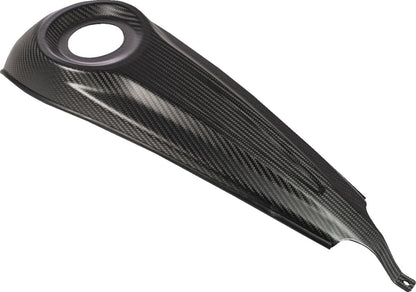 SADDLEMEN DASH PANEL CARBON FIBER CENTER FILL MATTE CF-808-07-001M