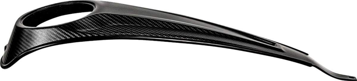 SADDLEMEN DASH PANEL CARBON FIBER CENTER FILL GLOSS CF-823-07-002