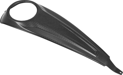 SADDLEMEN DASH PANEL CARBON FIBER CENTER FILL MATTE CF-823-07-002M