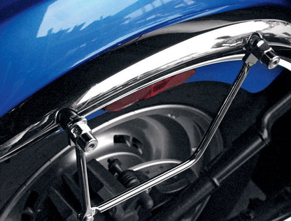 SADDLEMEN SPECIFIC FIT DOCKING POST FASTENER KIT CHROME 3501-0339