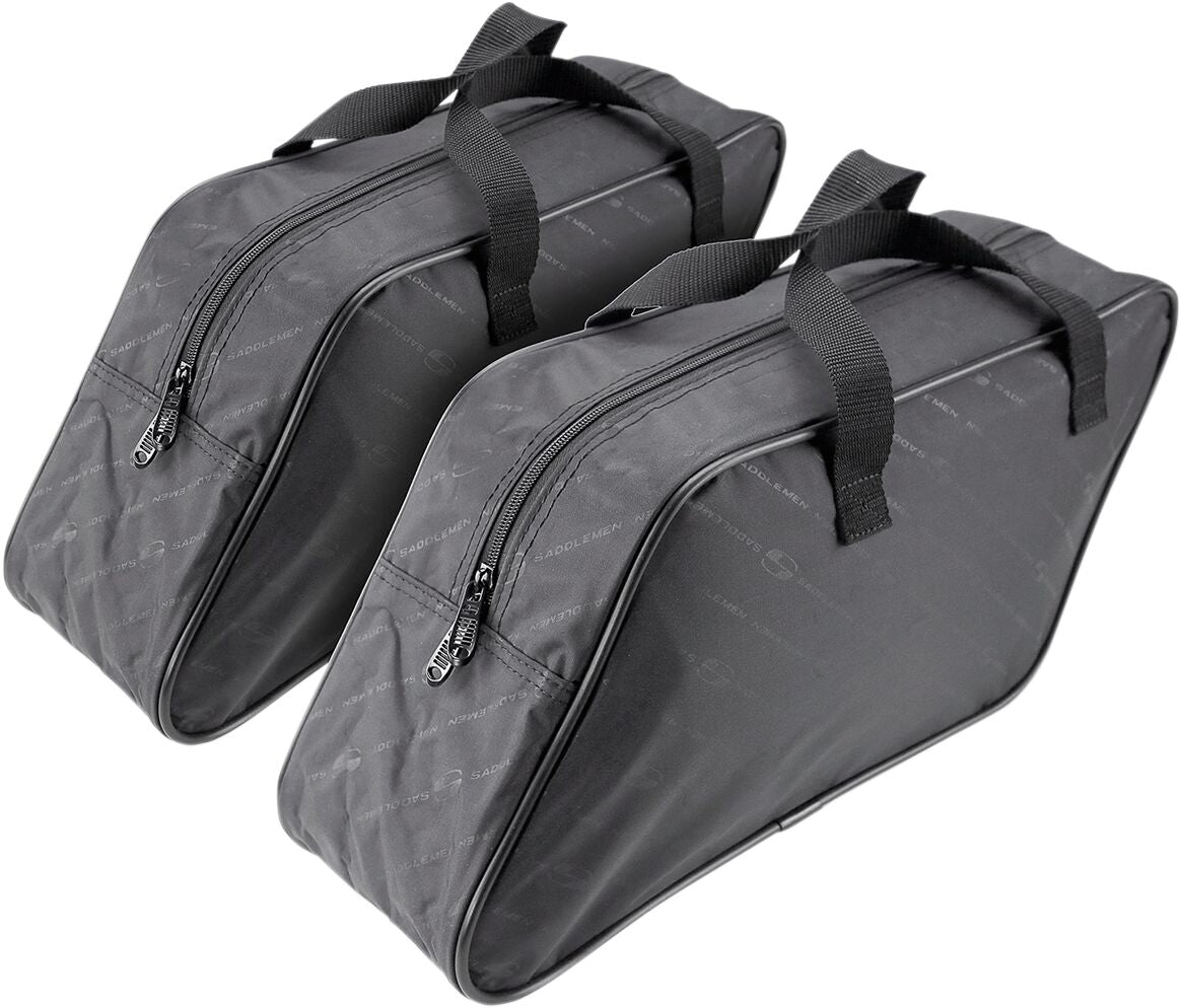 SADDLEMEN SADDLEBAG LINER UNIVERSAL TEXTILE SMOOTH BLACK 3501-0605
