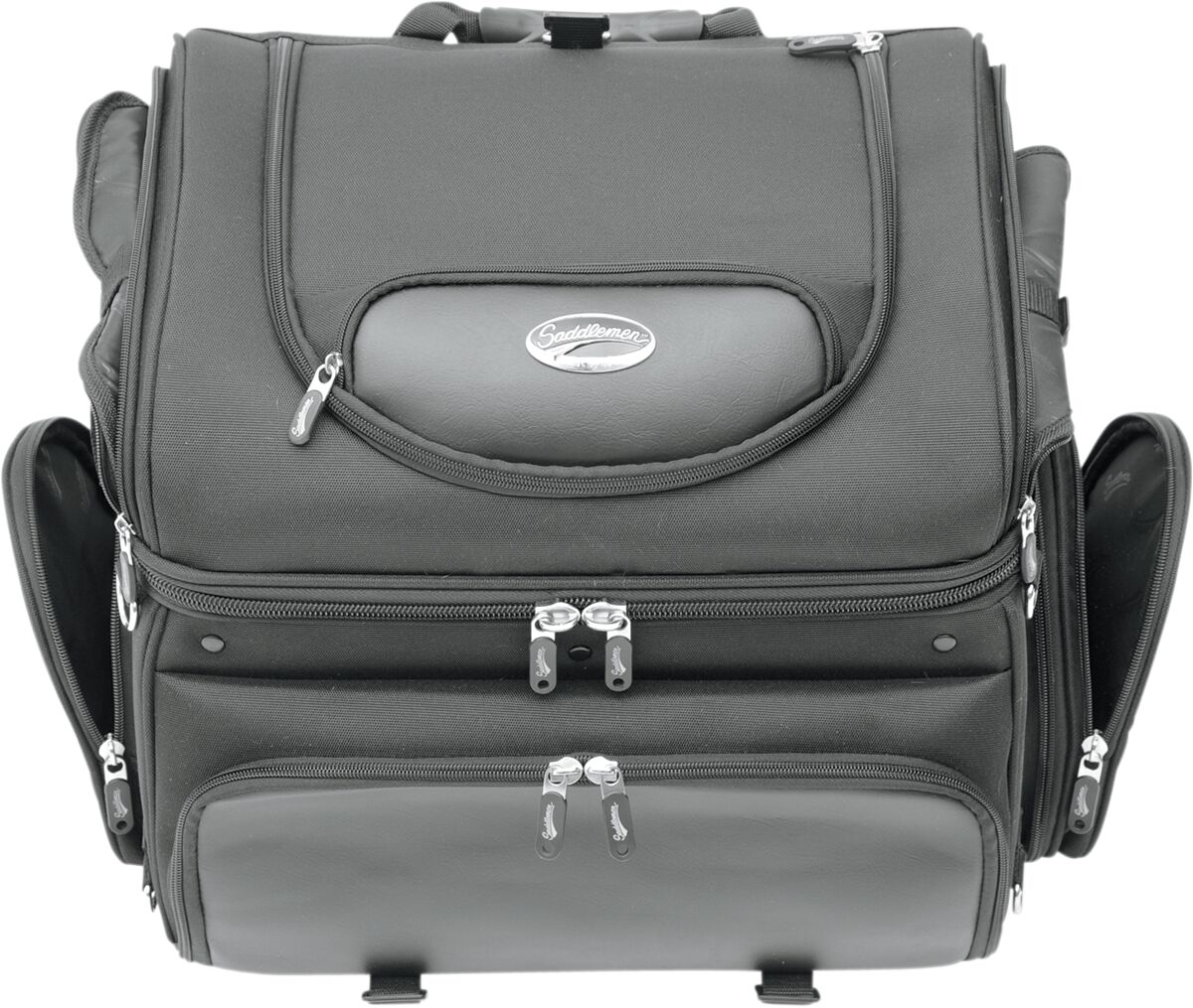SADDLEMEN PET CARRIER SYNTHETIC LEATHER BLACK EX000627