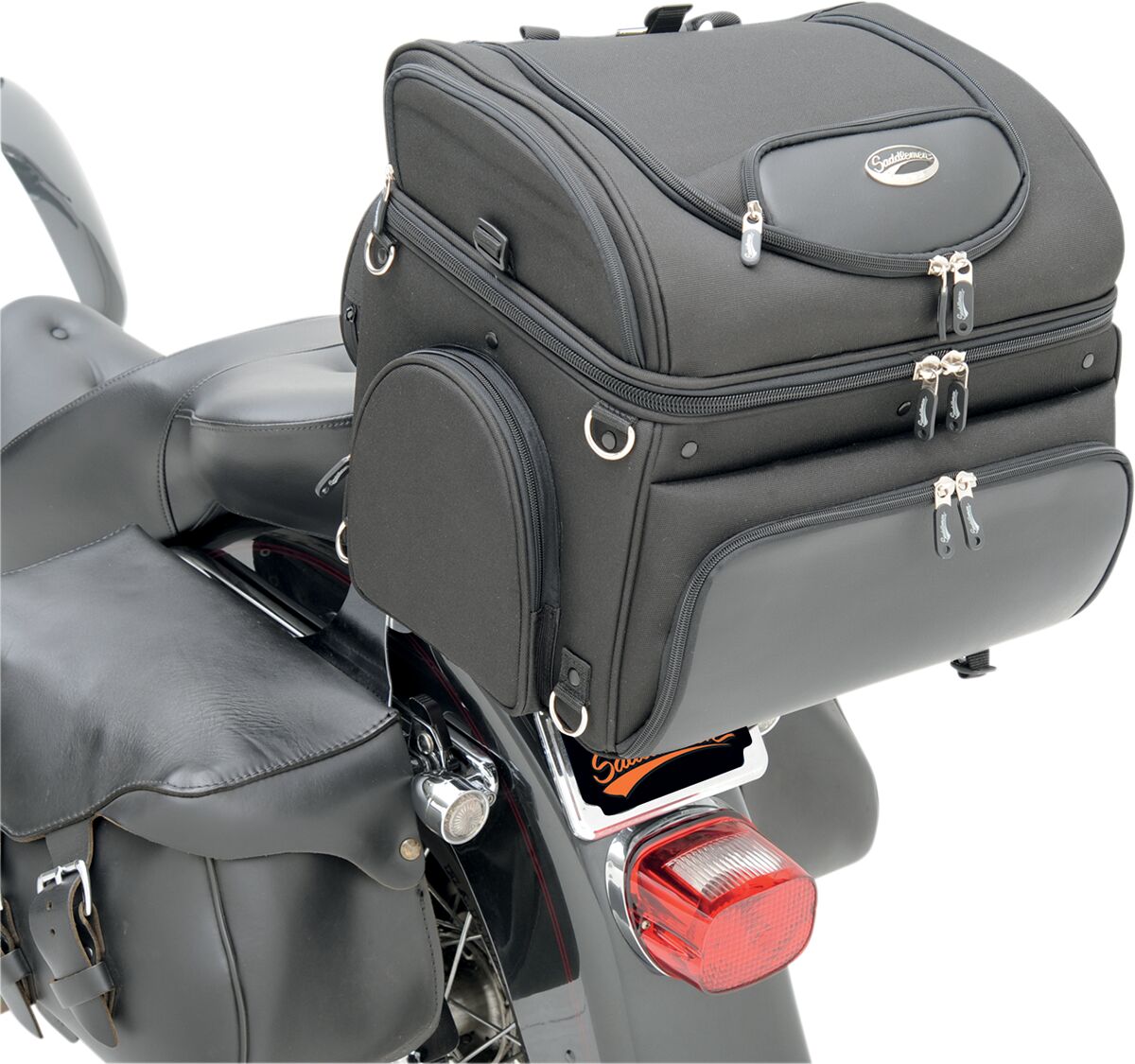 SADDLEMEN PET CARRIER SYNTHETIC LEATHER BLACK EX000627