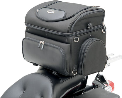 SADDLEMEN PET CARRIER SYNTHETIC LEATHER BLACK EX000627