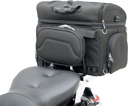 SADDLEMEN PET CARRIER SYNTHETIC LEATHER BLACK EX000627