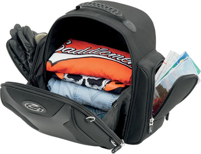 SADDLEMEN SISSY BAR BAG UNIVERSAL BLACK EX000689