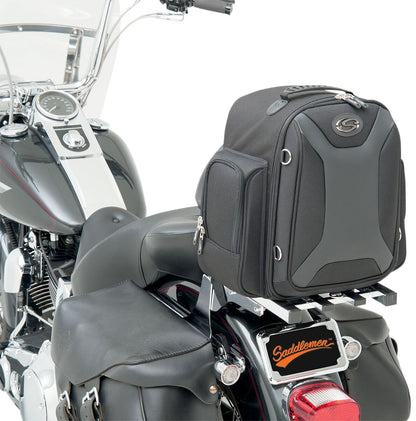 SADDLEMEN SISSY BAR BAG UNIVERSAL BLACK EX000689