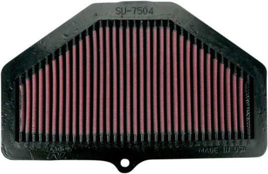 K&N AIR FILTER REPLACEMENT SUZUKI GSX-R600/750 04-05 SU-7504