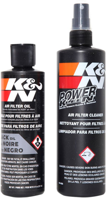 K&N AIR FILTER CARE KIT BLACK 99-5050BK