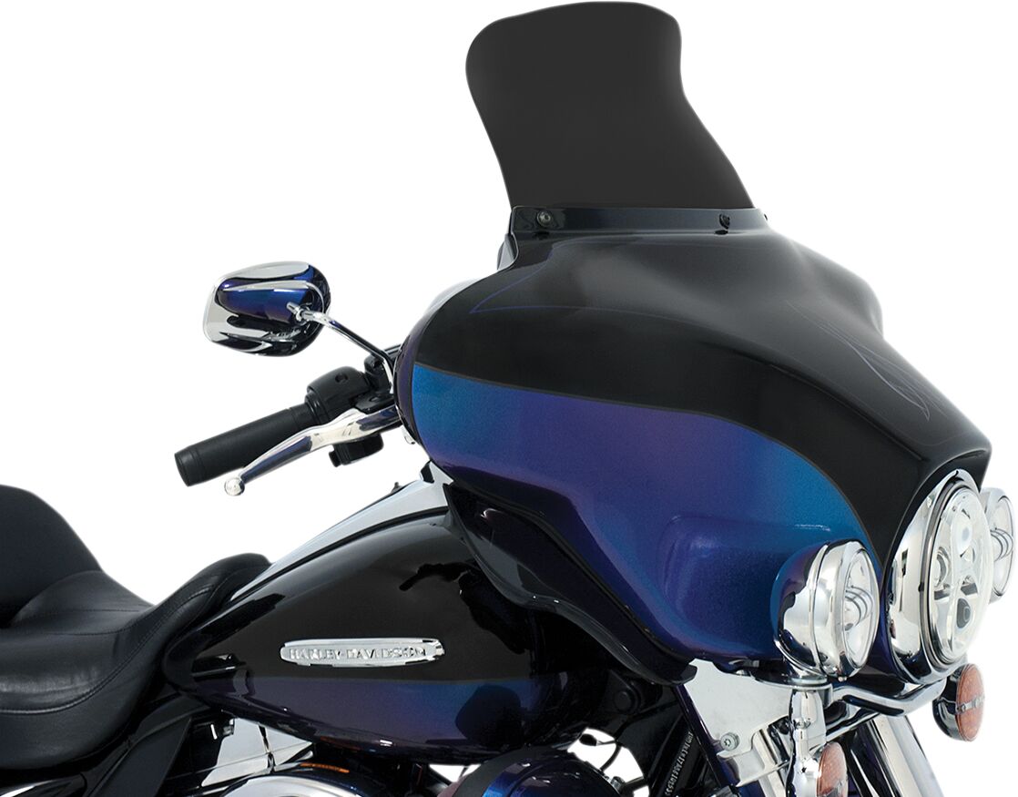 Memphis Shades WINDSHIELD SPOILER OEM-FAIRING HARLEY DAVIDSON® 9" DARK SMOKE MEP84510