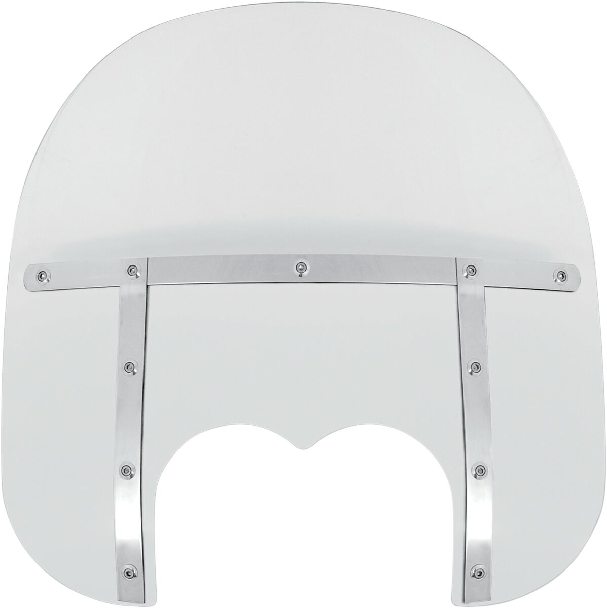 Memphis Shades WINDSHIELD REPLACEMENT MEMPHIS FATS BOB DUAL 15" CLEAR MEM6730
