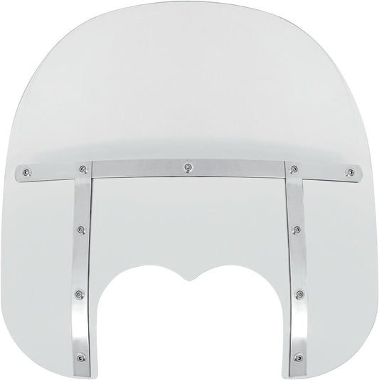 Memphis Shades WINDSHIELD REPLACEMENT MEMPHIS FATS BOB DUAL 15" CLEAR MEM6730