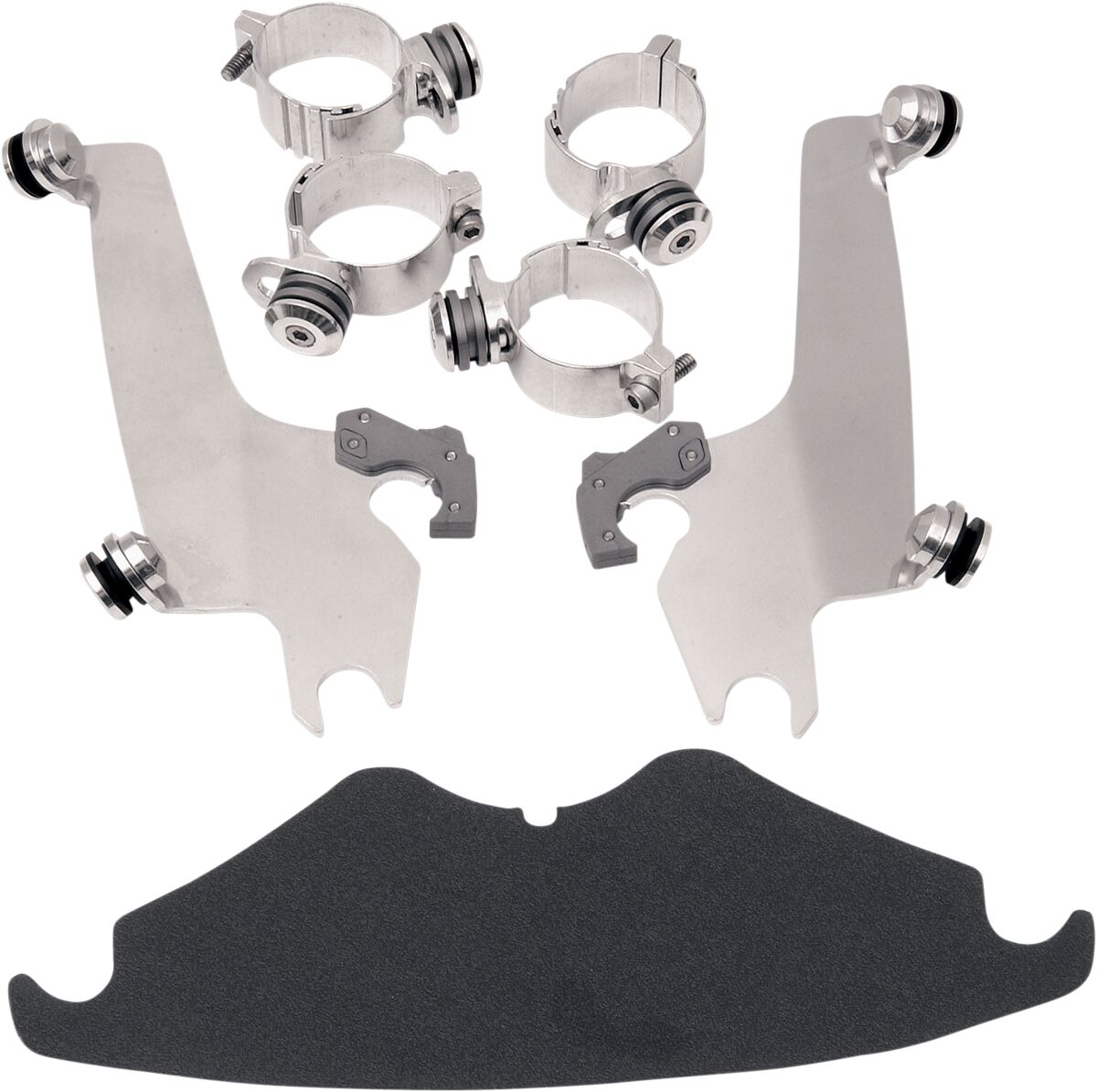 Memphis Shades MOUNTING KIT TRIGGER-LOCK SPORTSHIELD-WINDSHIELD POLISHED MEM8927