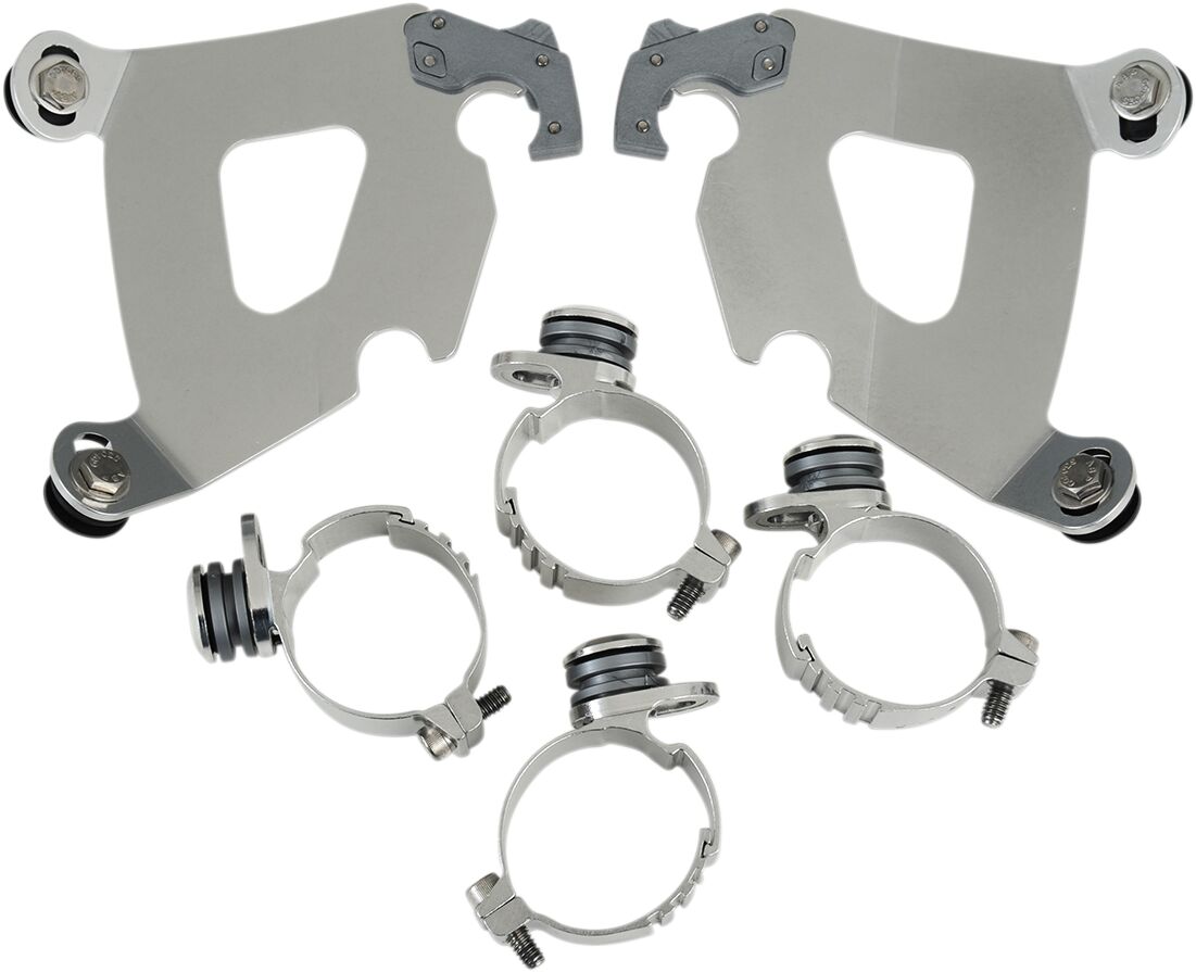 Memphis Shades MOUNTING KIT TRIGGER-LOCK BULLET-FAIRING POLISHED MEK1994