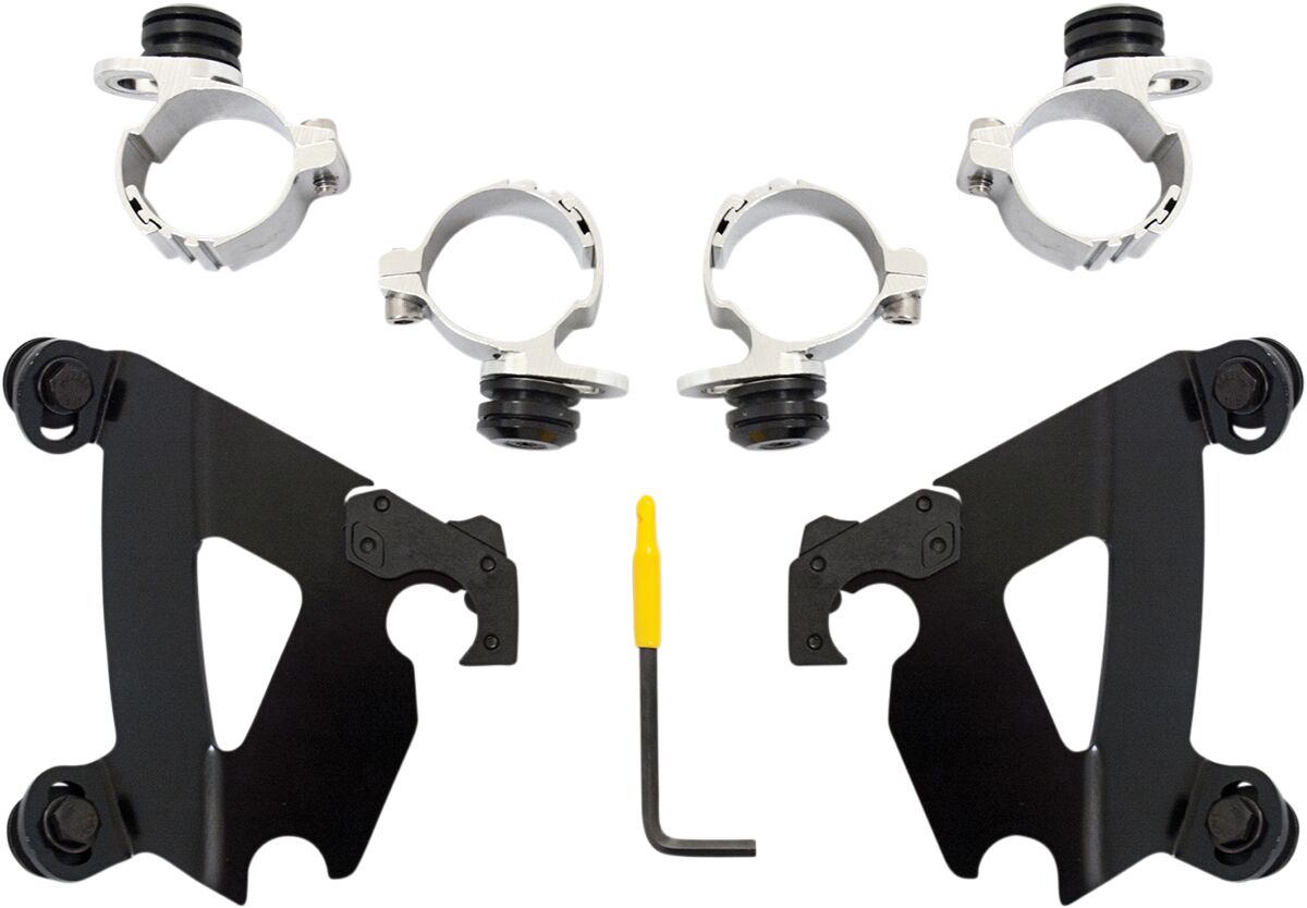 Memphis Shades MOUNTING KIT TRIGGER-LOCK CAFE-FAIRING BLACK MEB1997