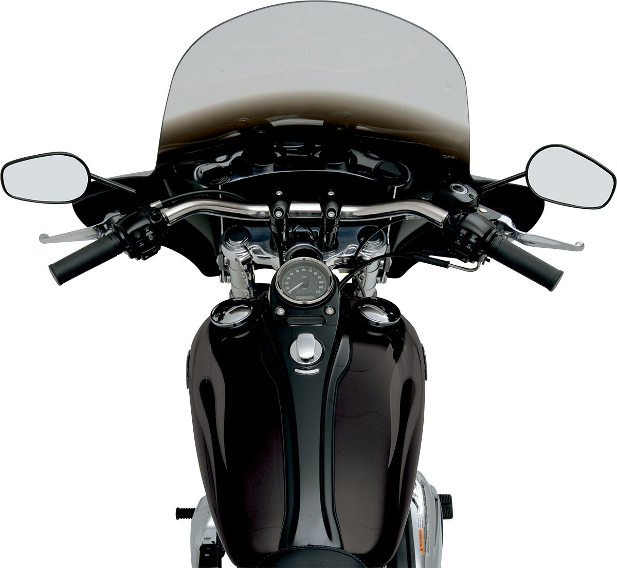 Memphis Shades FAIRING REPLACEMENT BATWING BLACK MEM7081
